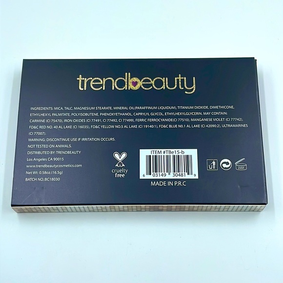 Trend Beauty Glam Babe Palette (NWT) - Picture 2 of 4